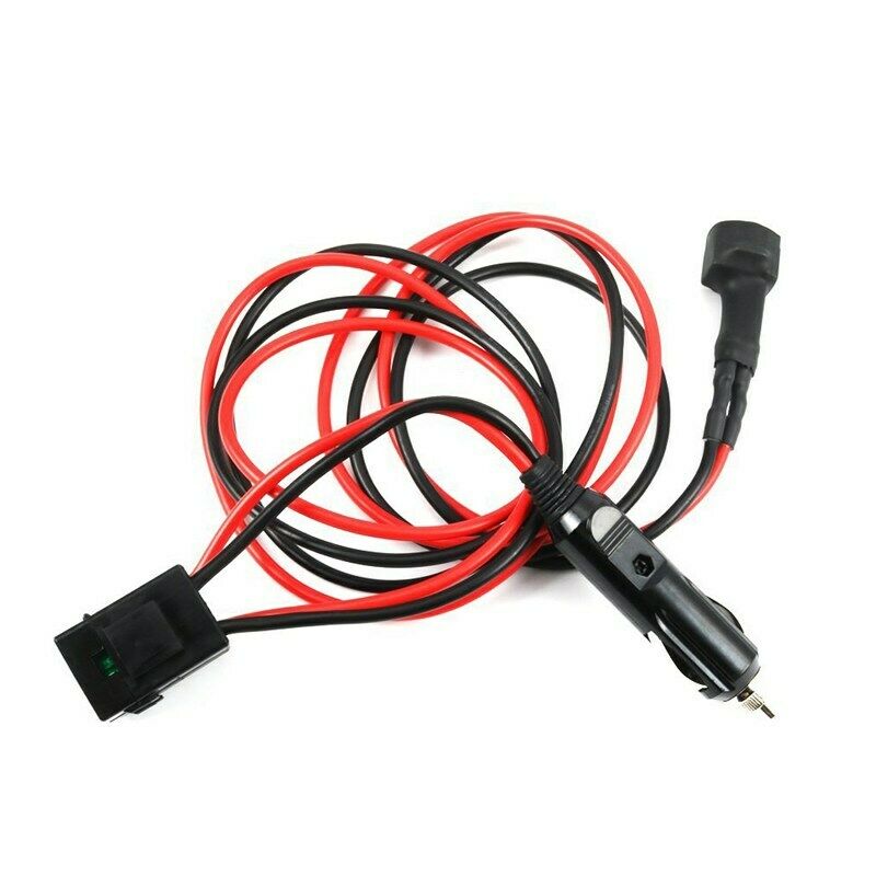 1.5M 30A Six Short Wave Cigarette Lighter Power Cord Cable for Yaesu FT-857 W9C5
