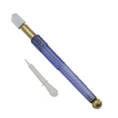 Diamond Non Slip Plastic Handle Steel Cutting Blade Oil Feed Glass Cutter