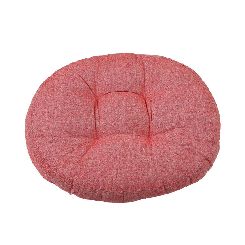 45cm Tatami Cushion Handmade Pillow Floor Chair Seat, Cotton, Red