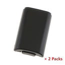 2 Packs Battery Case Cover Shell Holder Box for Xbox 360 Controller