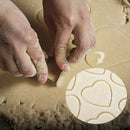 Heart Shaped Cookie Cutters, Stainless Steel Biscuit Pastry Cutters X5Q9