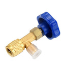 Low Pressure Dispensing Valve Bottle Opener 1/4 Sae Connector Refrigerant B