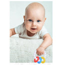 Baby Teething Toys BPA Free Children's Silicone Teething  Bracelet White