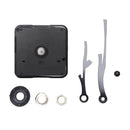 Silent Quartz Wall Clock Spindle Movement Mechanism Part Diy Repair(Black)
