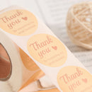 500 Pcs/roll  Thank you Stickers Seal Labels Wedding Party Decoration Sticke Hn