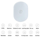 6LED Oval Small Motion Sensor Magnetic Wall Cabinet Indoor Lamp Night Light