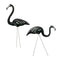 Zombie Skeleton Flamingo Yard Ornaments With Stakes, Pack Of 2
