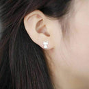 Earring Stud Fashion Cartoon Smile Face Earrings DIY for Gift Girl