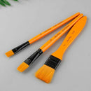 10Pcs/Set Paint Brushes Kit w/ Nylon Hair Wooden Handle For Acrylic Oil Drawing
