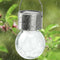 Hanging Solar Light White LED Crack Spherical Chandelier Waterproof Outdoor
