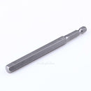 6pcs 100mm 1/4 Inch Magnetic Hex Shank Torx Hexagon Head Screwdriver Driver Bit