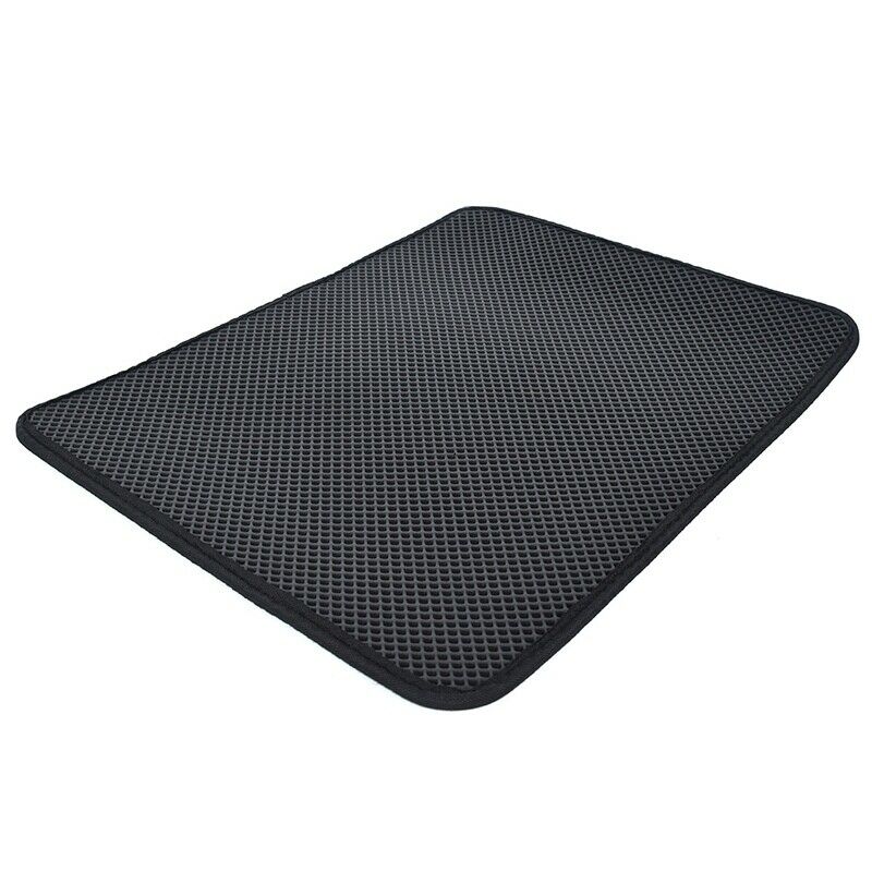 Pet Cat Litter Mat EVA Double-Layer Cat Litter Trapper Mats with Waterproof