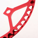 45T 47T 53T 56T 58T Chainring 130 BCD Single Speed Chain Ring Red 56T Aluminum