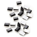 40Pcs Car Wire Cord Cable Holder Tie Clips Fixer Drop Organizer Adhesive Clamp