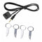 Black Auto Vehicle AUX Cable AUX Receiver Adapter For FORD FOCUS
