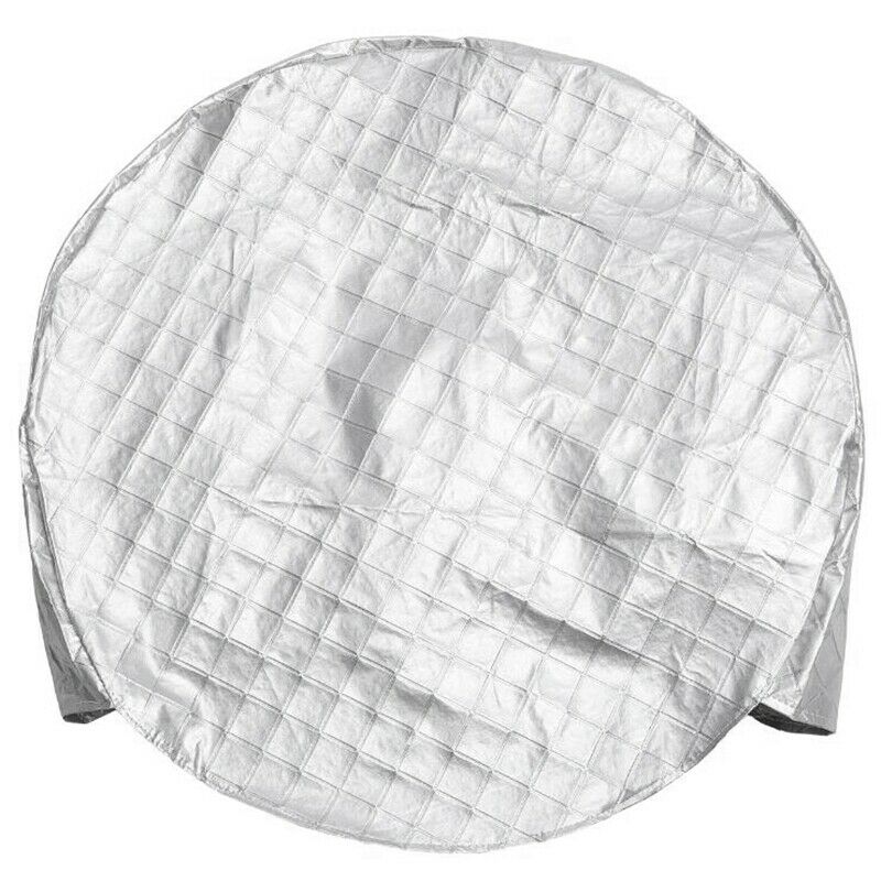Car Tire Cover Waterproof Aluminum Film Tire Sun Protection Cover Tire Scra G6K5
