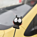 1 Pcs Red Shirt Devil Antenna Topper Eva Decorative Car Topper Balls Black OZ