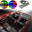 1Pcs 5050 RGB SMD 48 LED Strip Light 12V Car Interior Atmosphere Decorative Lamp