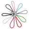 2pcs Random short hand rope anti-slip mobile phone straps key lanyaME