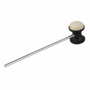 Stainless steel & felt Shaft Black Drum Pedal Bass Drum Beater Instrument A X5M5