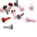 200 Pcs Mixed Color 4.5mm Mini Brads DIY Paper Craft Stamping Scrapbooking New