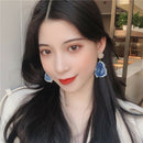 Fashion Women Acrylic Geometric Irregular Drop Dangle Stud Earrings Jewelry  Gw