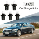 5pcs T5 B8.5D 12V Halogen Car Gauge Bulbs for Interior Dash Instrument Light