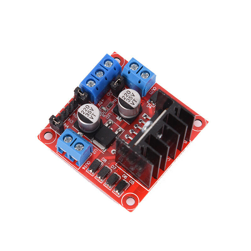 dual h bridge dc stepper motor drive controller board module l298n motor dr N Tw