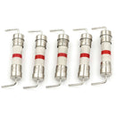 5Pcs 8A 250V 5*20mm ceramic body time-lag axial lead fuse  Z