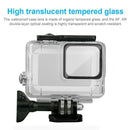 Clear Waterproof Case Diving Housing Shell+ Red Filter Kit For Gopro Hero7