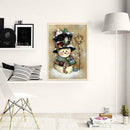 5D DIY Full Drill Diamond Painting Xmas Snowman Cross Stitch Embroidery Kit
