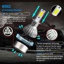 2pcs LED headlight bulb 72W 7600LM LED headlight conversion kit - 6000K Xen