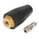 Pressure Jet Wash  Rotating Nozzle Set Quick Release Coupling 2.5GPM