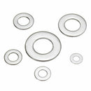 105pcs Stainless Steel Washers Metric Flat Washer Screws Kit M3 M4 M5 M6 M8 M10
