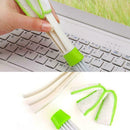 Car Plastic Cloth Brush Cleaning Accessories Auto Air Conditioner Vent Clea G5S9