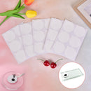 60pcs Eyelash Glue Holder Pallet Paper Eyelash Extension Glue Pads StickerOZ