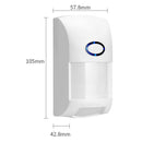 Real-time WiFi Infrared Detector APP Control PIR Motion Sensor All-round