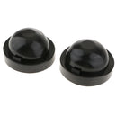2pcs Car LED Headlight Light Dust Seal Covers Rubber Housing Cap 105mm