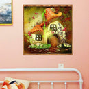 5D DIY Full Drill Diamond Painting Cross Stitch Embroidery Kit (Mushroom10)