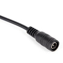 5pair Security 5.5x2.1mm Male+Female DC Power Socket Plug Connector Cable Wir Nw