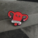 Cartoon Women'S Womb Pin Brooch Shape The Uterus Brooch Pin Jewelry FeministG8O5