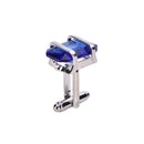 Blue Stainless Steel Mens Wedding Party Gift Shirt Cuff Links Cufflink 3C JC,a