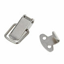 10Pcs Cabinet Spring Loaded Iron Straight Loop Toggle Latch 45mm Length B5X8