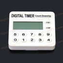 Kitchen Timer Digital Countdown Count Clock Magnetic Stand LCD Display