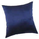Solid Color Super Soft Cozy Velvet Sofa Pillowcover  Dark Blue_50x50cm