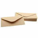 50pcs Kraft Paper Envelopes for Wedding Announcement 110x220mm I1H8