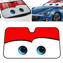 Hot Big Eyes Pixar Cars Lightning Front Car Windshield Shade Sun Cartoon L1L5