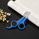 Pet Nail Toe Clipper Scissors Stainless Steel Dog Claw Cutter(Blue Black) A
