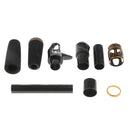 Black EVA Casting DIY Tackle Fishing Rod Handle Grip with Reel Seat