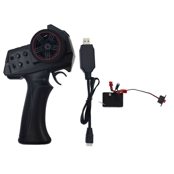 AX7S 2.4GHz 3CH 2 in 1 Remote Control Transmitter and Receiver USB Cable for RC
